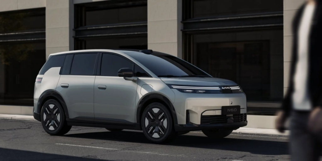 中国EV: GAC Aion N60が4月16日に予約開始 – LiDAR標準搭載で約21万円台