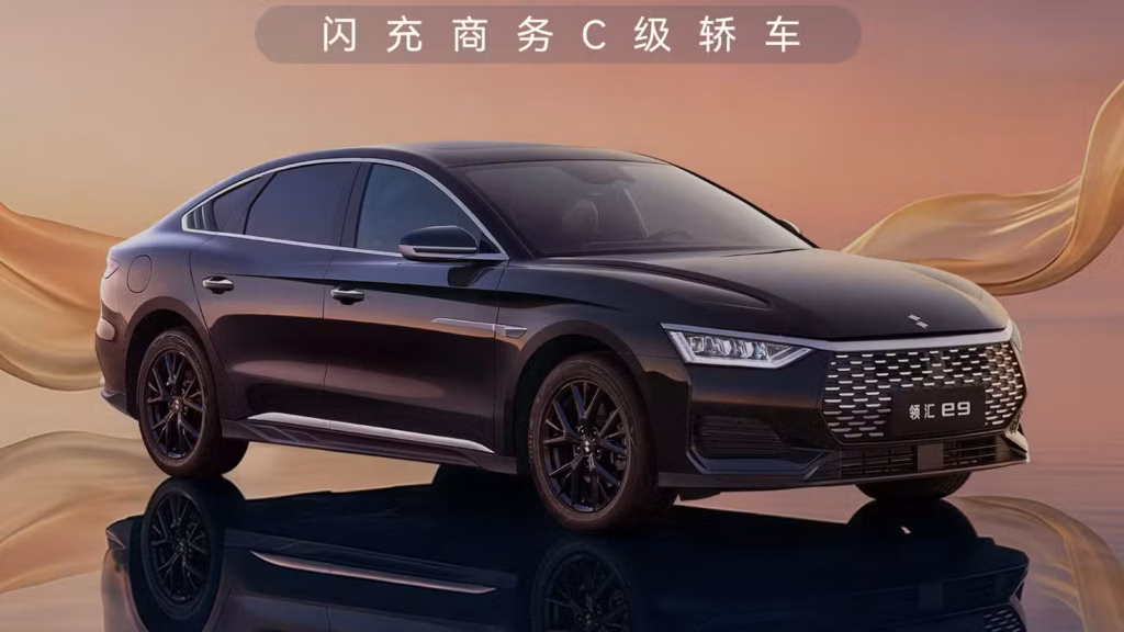 BYD新サブブランド「Linghui」- e9セダンで法人向けEV市場に本格参入