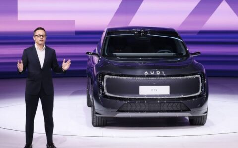 アウディ中国専用EV「E7X」北京で発表 – 欧州勢の反撃はBYDの脅威となるか