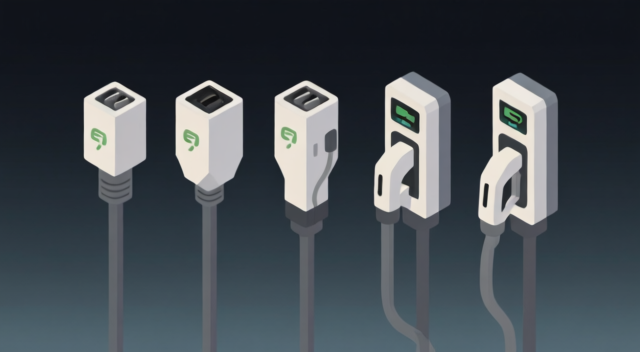 EV急速充電 世界5規格ガイド – CHAdeMO・CCS2・NACS・GB/T・MCS