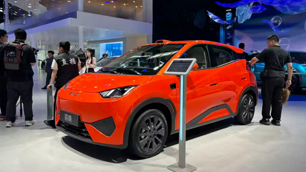 BYD シーガル2026年モデル – LiDAR搭載・航続505kmで北京モーターショーに登場