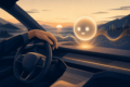 車載LLMの概念イラスト