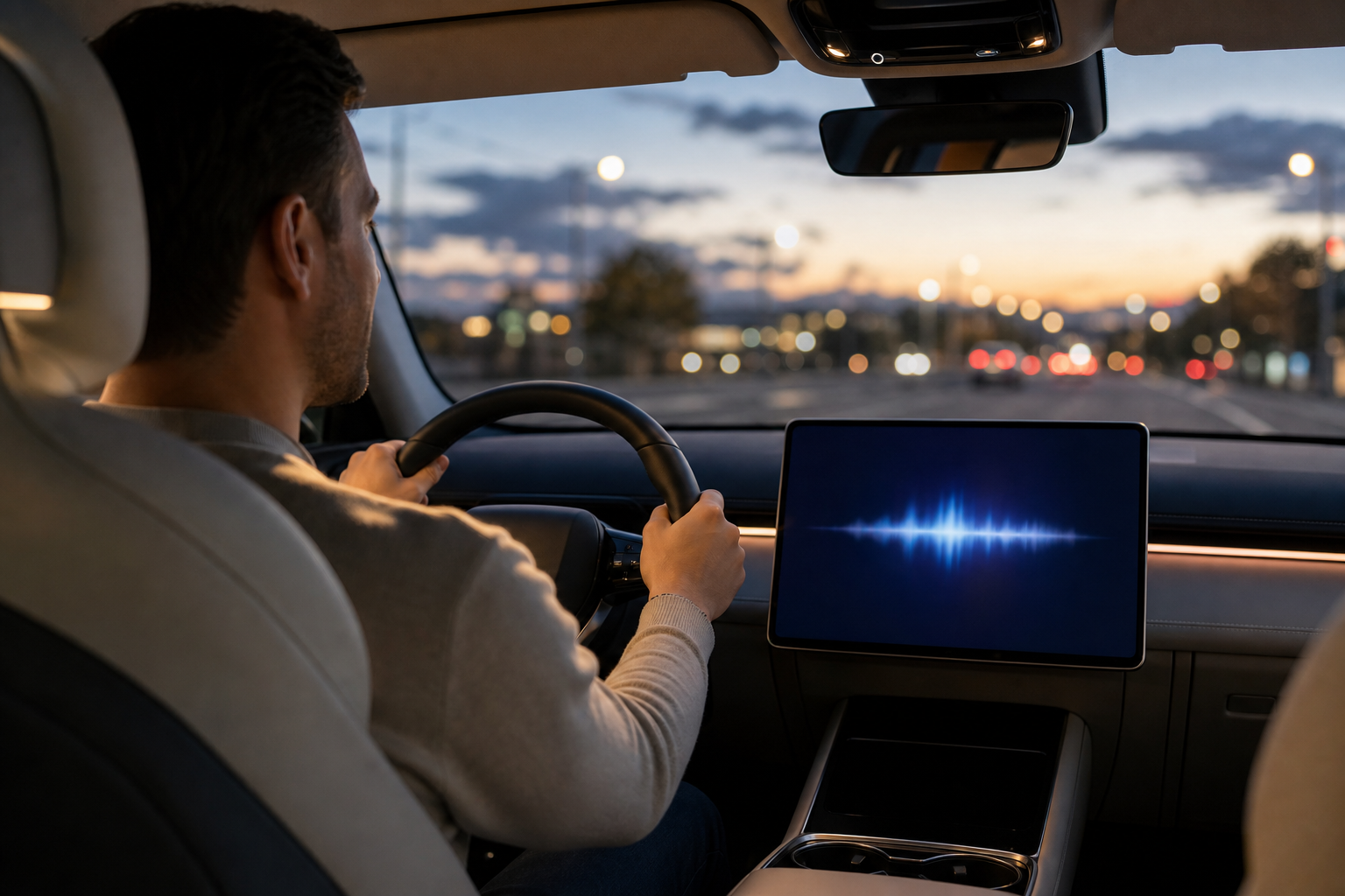 曖昧な言葉でも意味を解釈する——車載LLMは音声操作を会話へと変えた（イメージ）