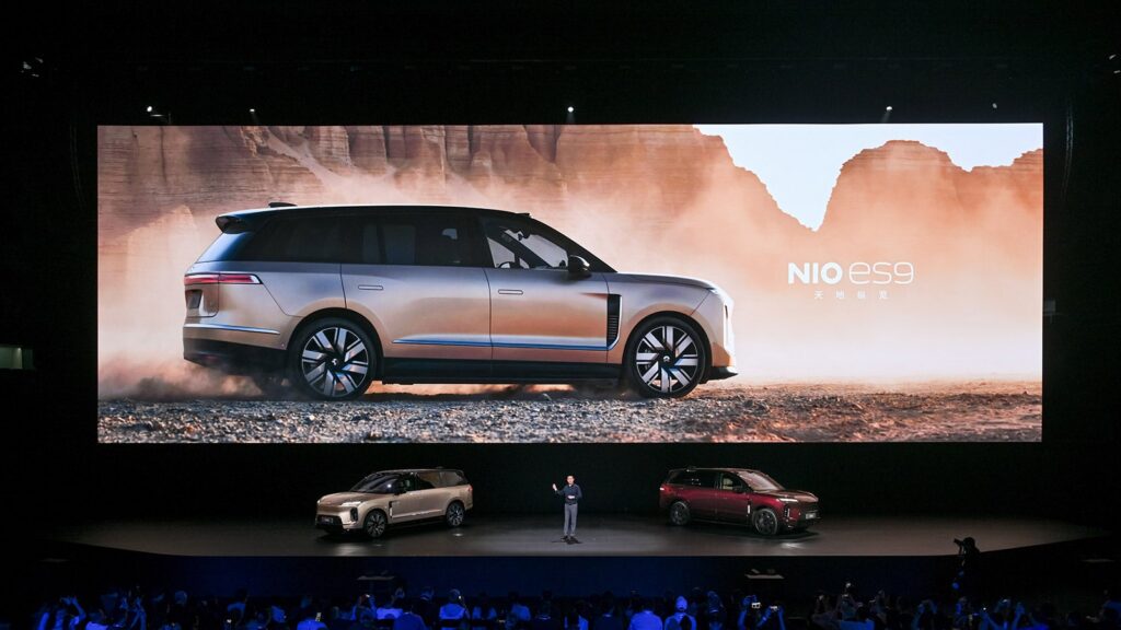 NIO ES9 価格49.8万元から、発売30日で納車1万台