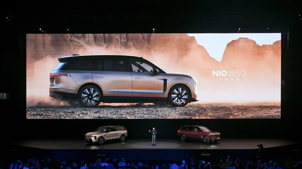 NIO ES9 価格49.8万元から、発売30日で納車1万台